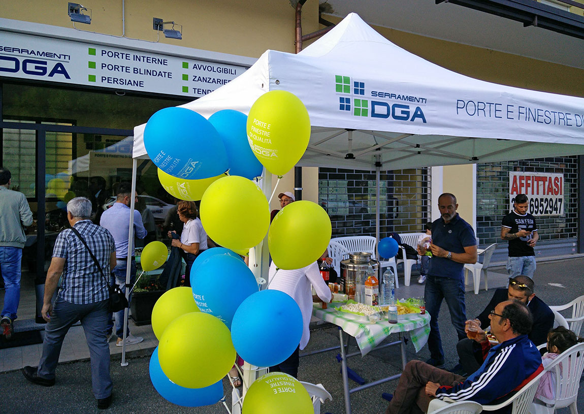 Inaugurazione Serramenti DGA